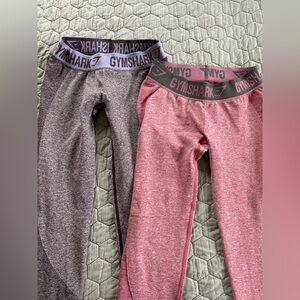 Gymshark Small Leggings - Heathered Pink and Purple